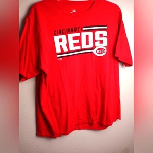 Cincinnati Reds 100% Cotton T Shirt - Size 2XL